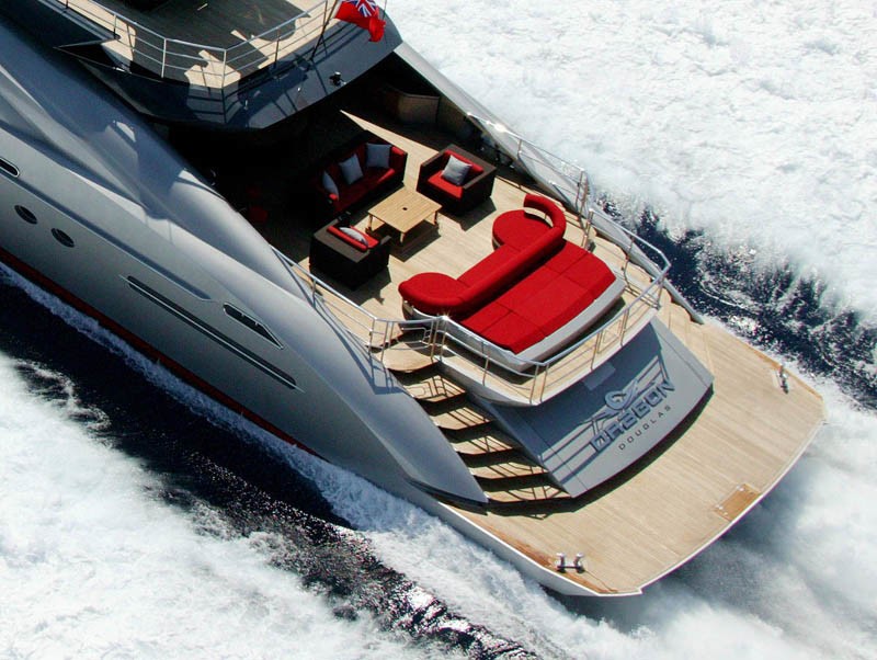 Aft: Yacht DRAGON's Above Image