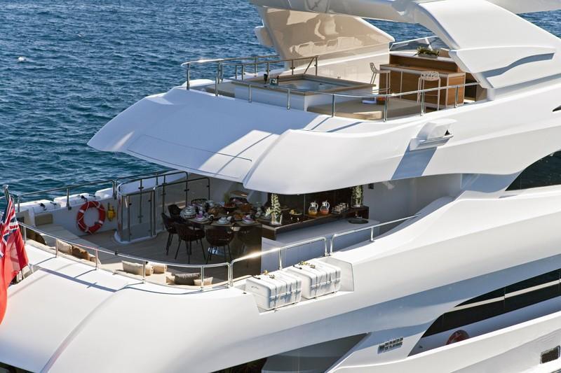 Aft Decks On Yacht MANIFIQ
