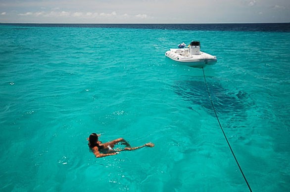 Ship's Tender Aboard Yacht SEAFARIS