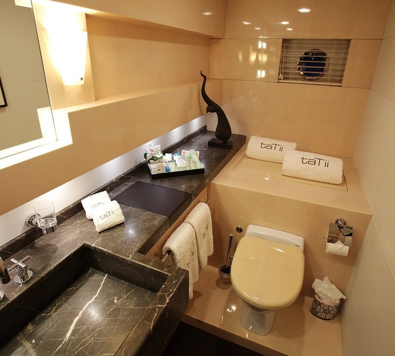 Personal Bath On Board Yacht TATII