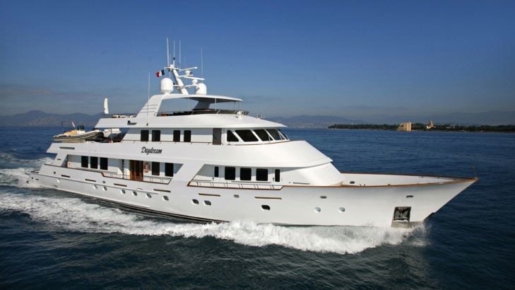 Overview: Yacht DAYDREAM's Cruising Captured