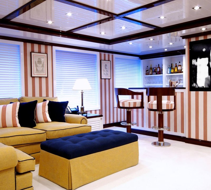 Top Saloon On Yacht OXYGEN