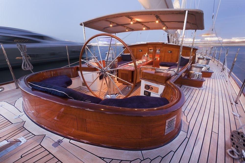 Cockpit Aboard Yacht THIS IS US