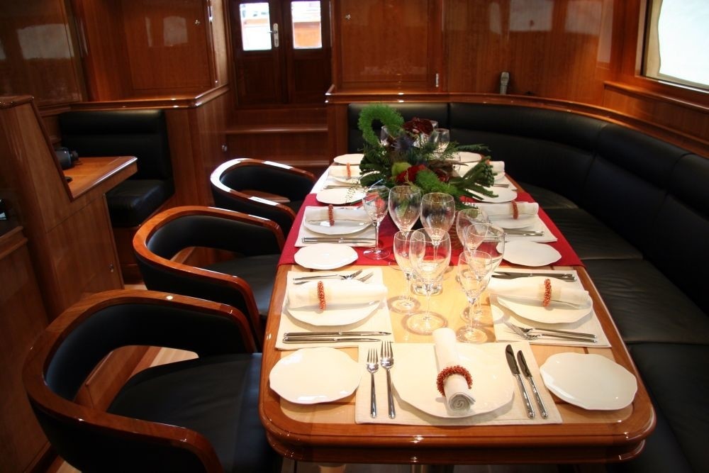 Eating/dining Furniture Aboard Yacht THIS IS US