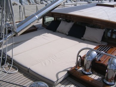 Sunbeds Aboard Yacht THIS IS US