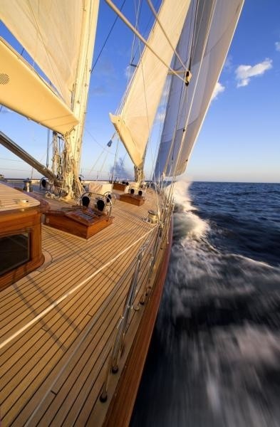 Aspect Along Deck Aboard Yacht THIS IS US