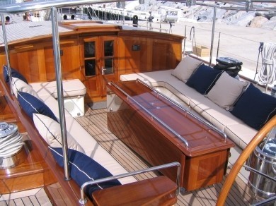 Deck Sitting On Board Yacht THIS IS US