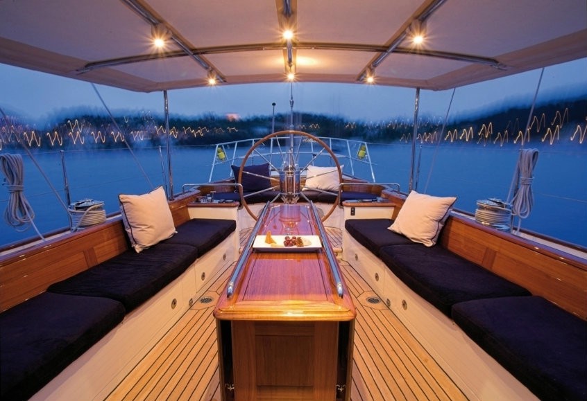 Cockpit On Board Yacht THIS IS US