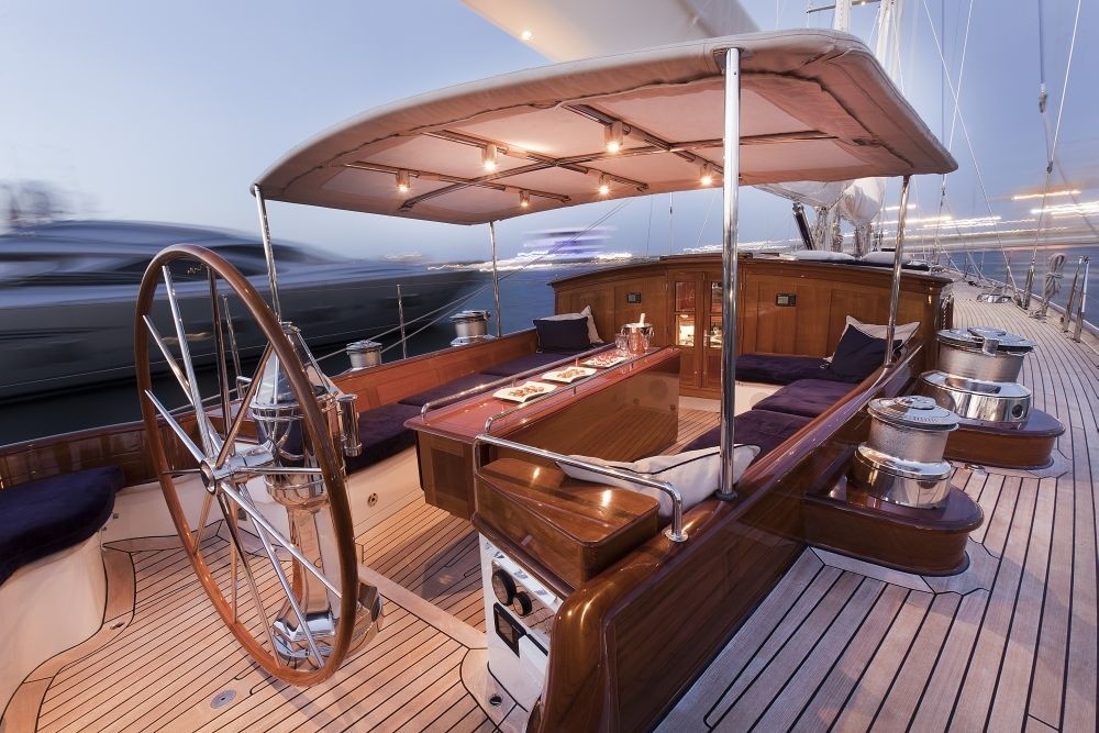 Cockpit On Yacht THIS IS US