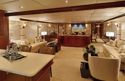 Premier Saloon Aboard Yacht WAKU