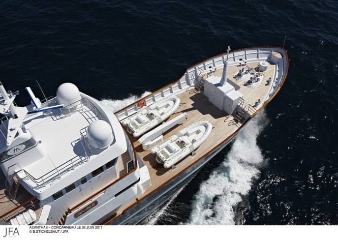 43 m JFA Expedition Yacht Axantha II designed by Vripack- Photo Credit B.Stichelbaut - JFA