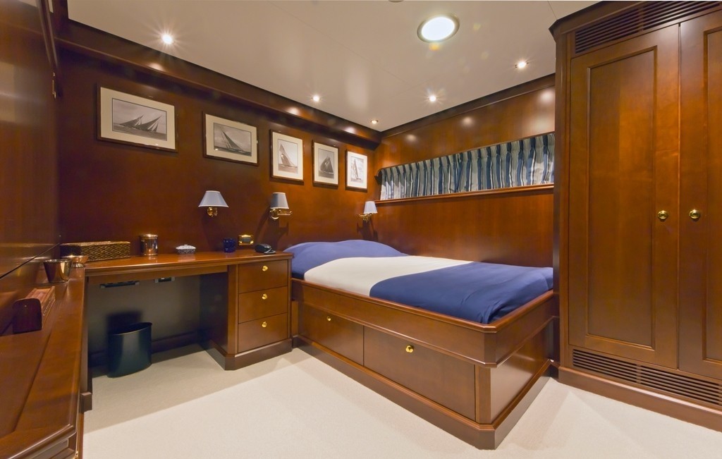 Single Sized Stateroom Pullman Bunk On Yacht AXANTHA II