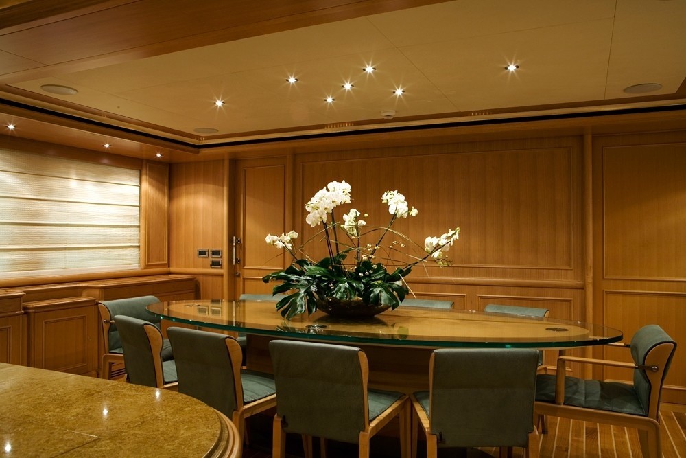 Eating/dining Furniture Aboard Yacht HANA