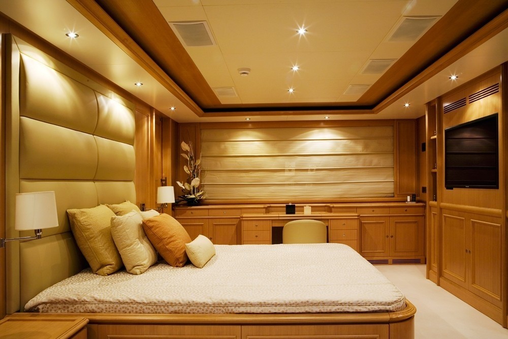 Main Master Cabin Aboard Yacht HANA