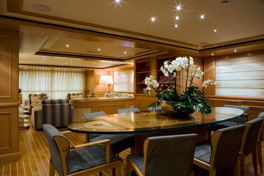 Eating/dining Saloon On Yacht HANA