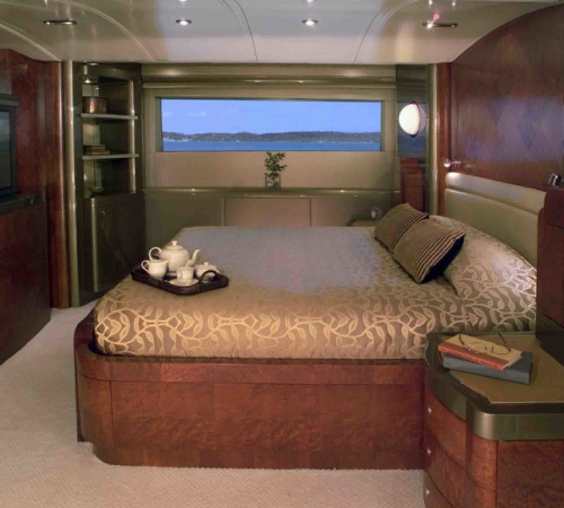 Main Master Cabin Aboard Yacht SILVER DREAM