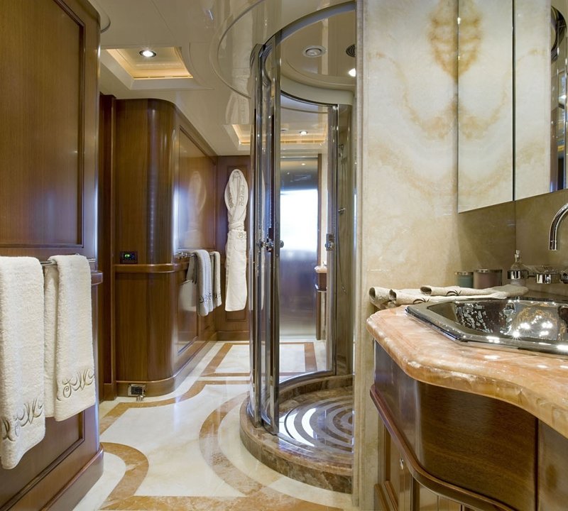Main Master Bath On Yacht SOFICO