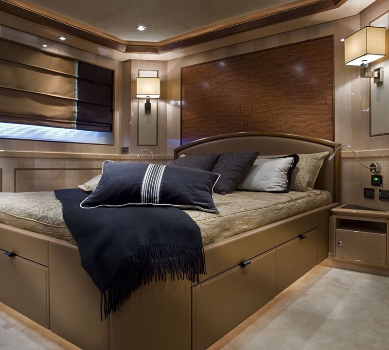 Blue: Yacht SOFICO's Guest's Cabin Image