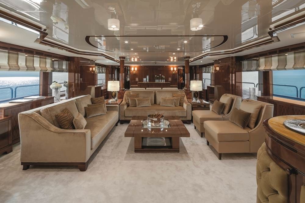 Inside On Board Yacht CHECKMATE