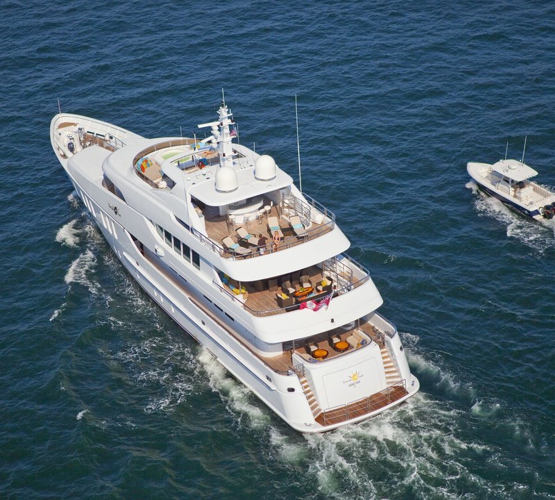 From Above Aft Aspect Aboard Yacht COCO VIENTE