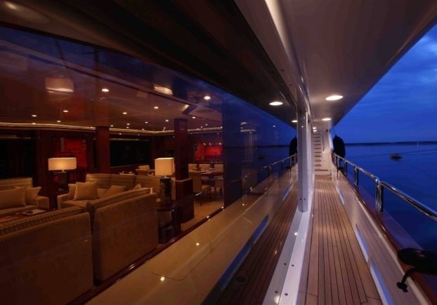 Profile Balcony On Yacht HARMONY III