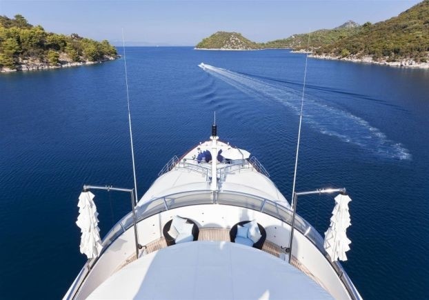 Fore Deck On Yacht HARMONY III