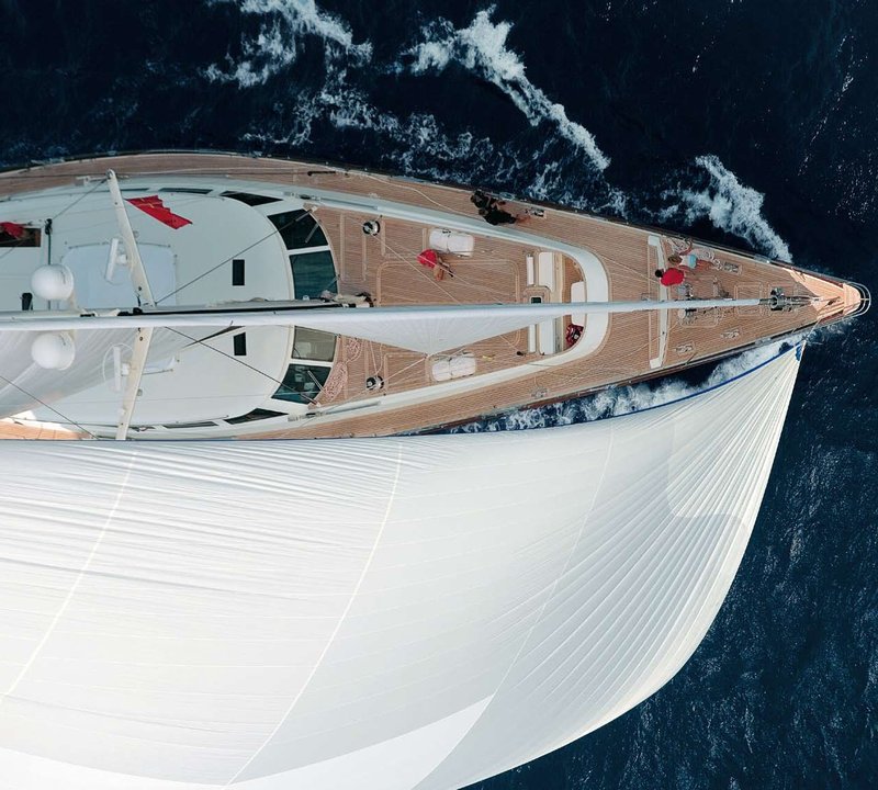 Above Aspect Aboard Yacht HERITAGE