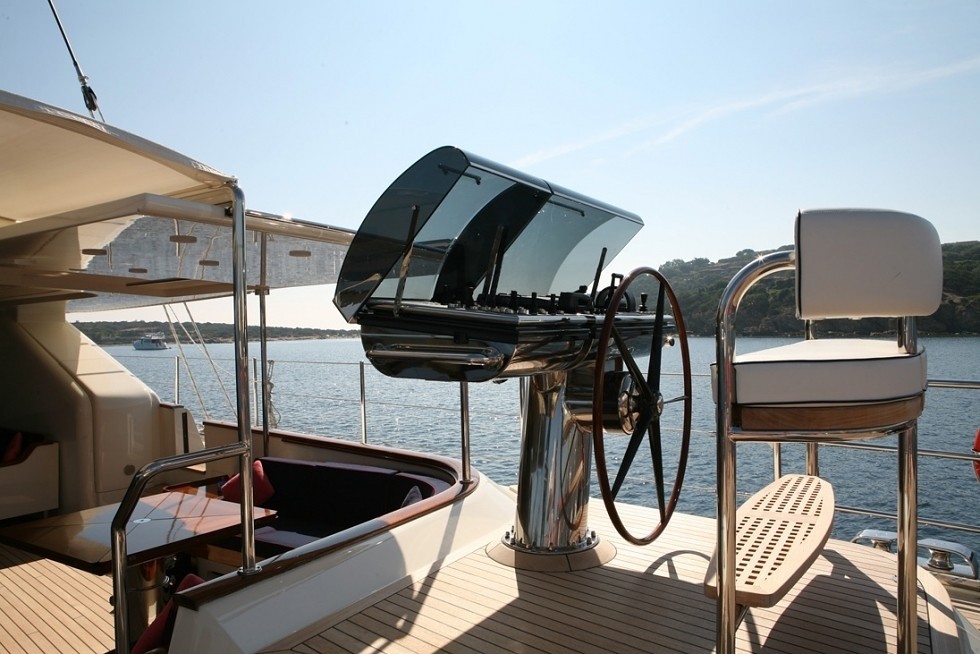 Close Up Aboard Yacht HERITAGE