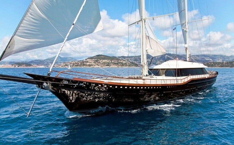 Forward Aspect On Board Yacht INFINITY