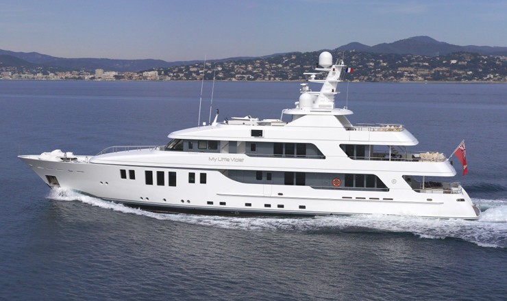 Overview On Yacht MY LITTLE VIOLET