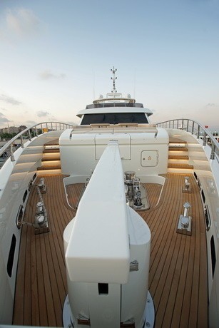 Deck Aspect On Yacht TATIANA