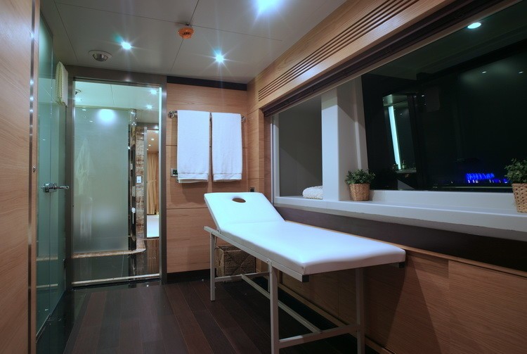 Treatment Room Aboard Yacht TATIANA