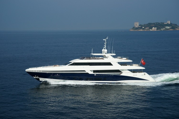 Overview: Yacht TATIANA's Cruising Photograph