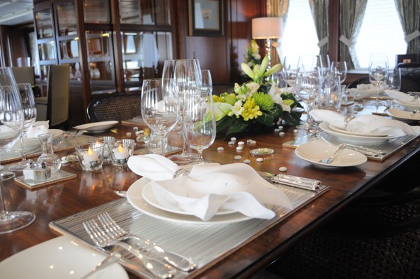Furniture Set On Board Yacht YOU & ME