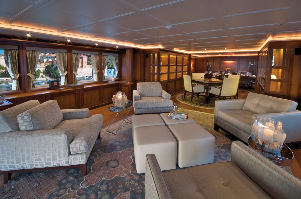 Premier Saloon On Board Yacht YOU & ME