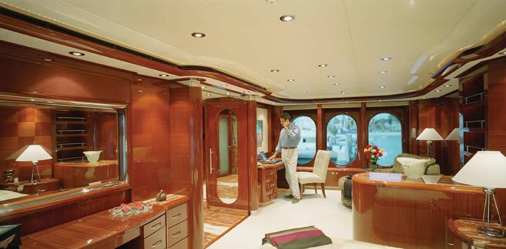 The 46m Yacht ALLEGRIA