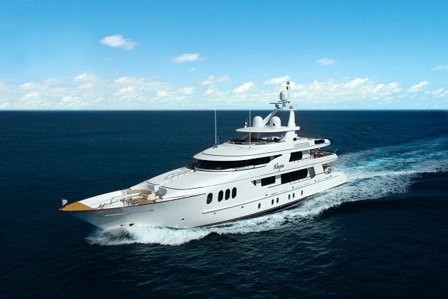 The 46m Yacht ALLEGRIA