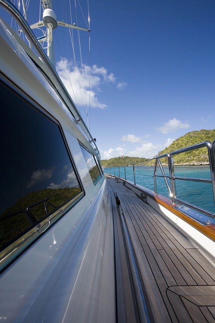 Balcony Aboard Yacht ANTARA