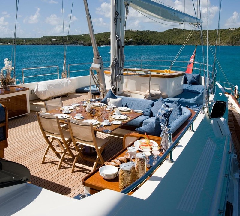 Fly-bridge On Yacht ANTARA