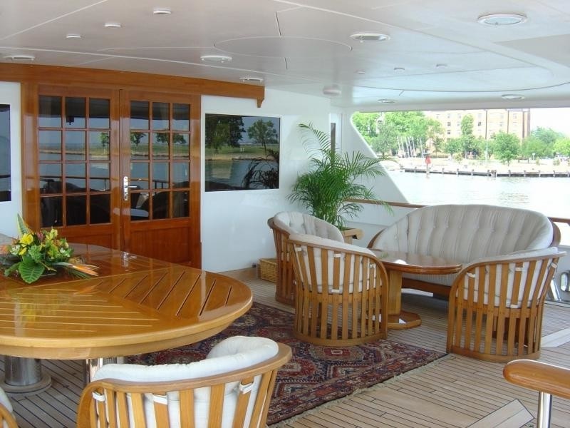 Deck Sitting On Yacht CONSTANCE