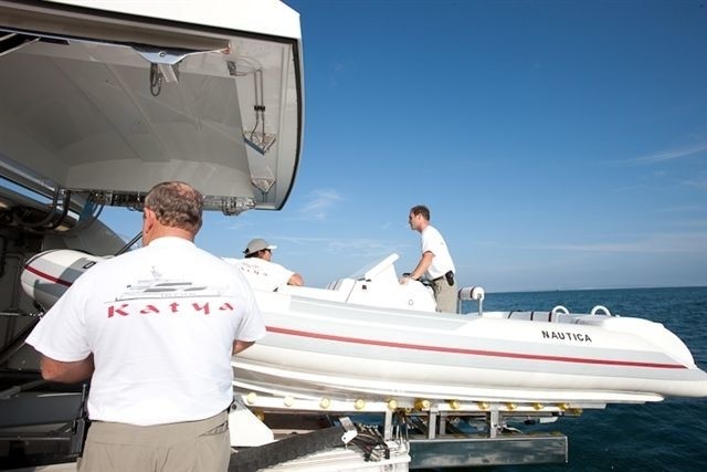 Ship's Tender Aboard Yacht KATYA