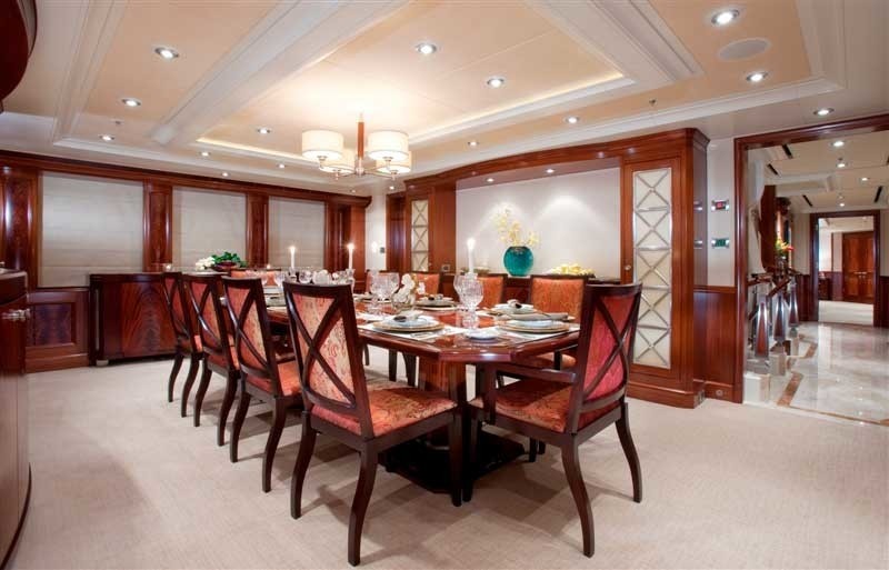 Eating/dining Saloon On Yacht KATYA