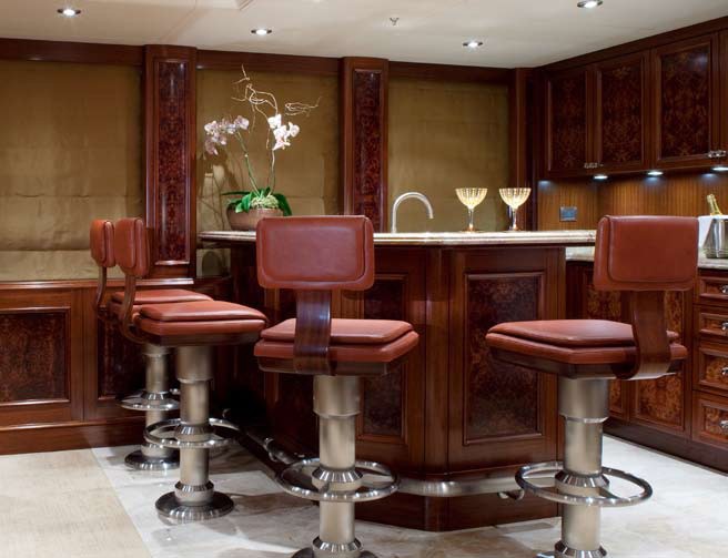 Sky-lounge Drinks Bar On Board Yacht KATYA