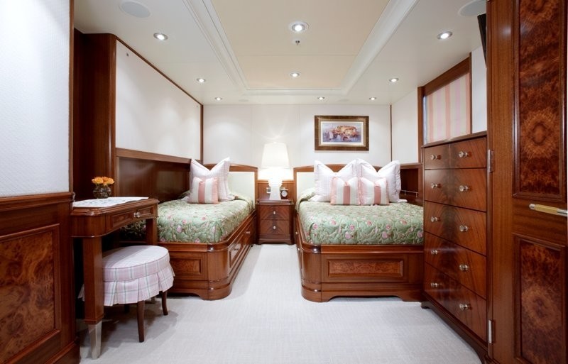 Twin Bed Cabin On Board Yacht KATYA