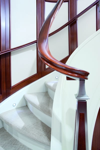 Close Up: Yacht KATYA's Stairway Image