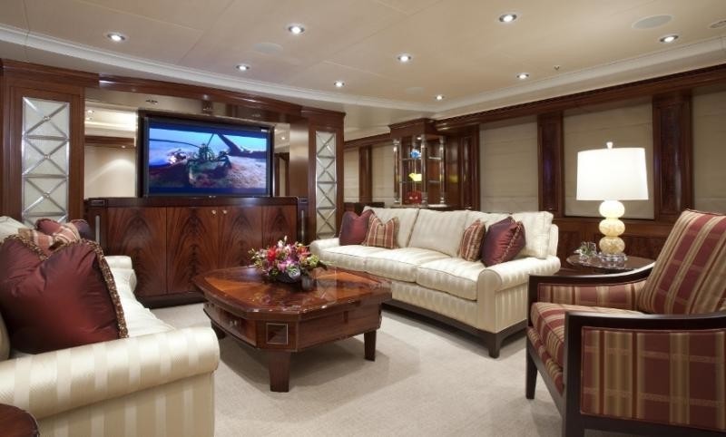 Profile: Yacht KATYA's Premier Saloon Pictured