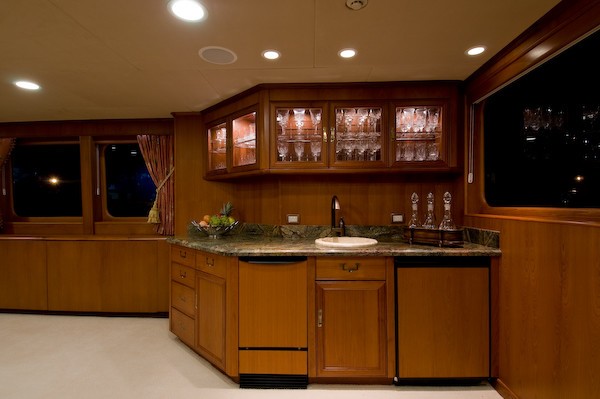 Premier Saloon Drinks Bar Aboard Yacht SEA FALCON II