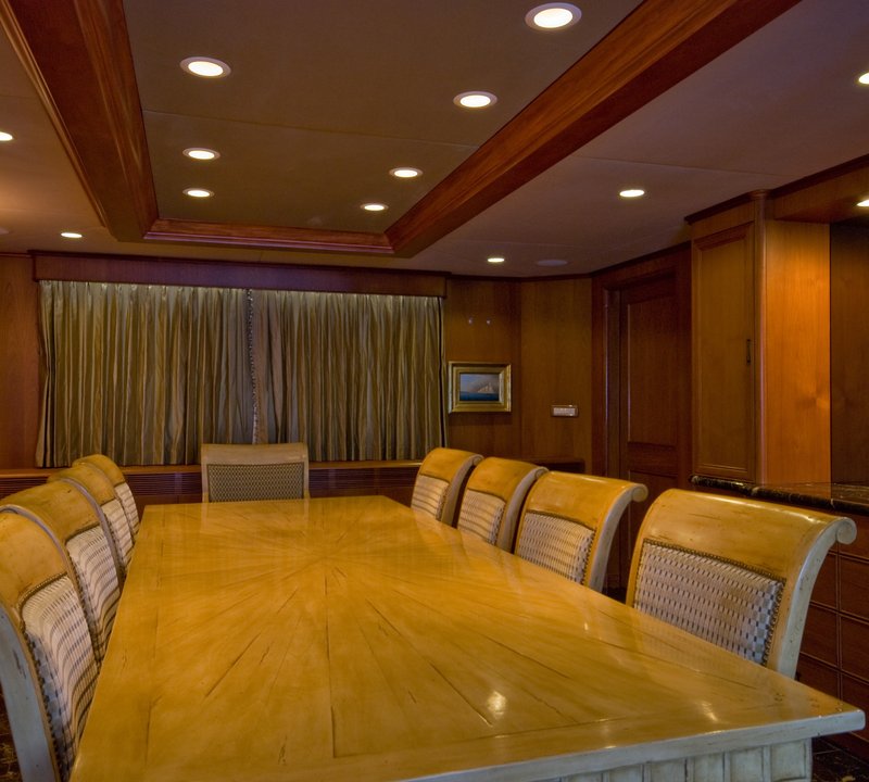 Formal Eating/dining Saloon On Yacht SEA FALCON II