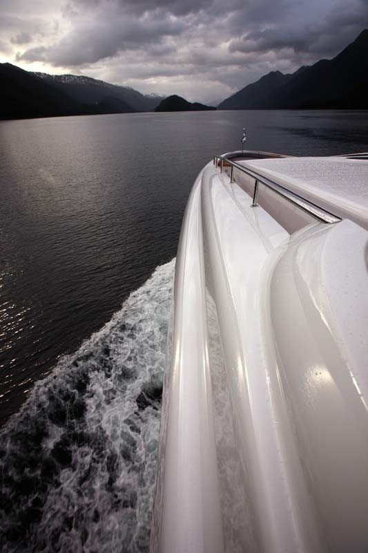 External: Yacht USHER's Close Up Captured