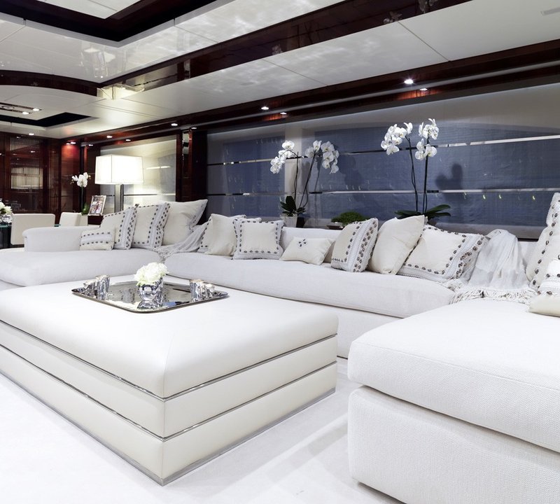 Saloon Top Deck Aboard Yacht WILD ORCHID I